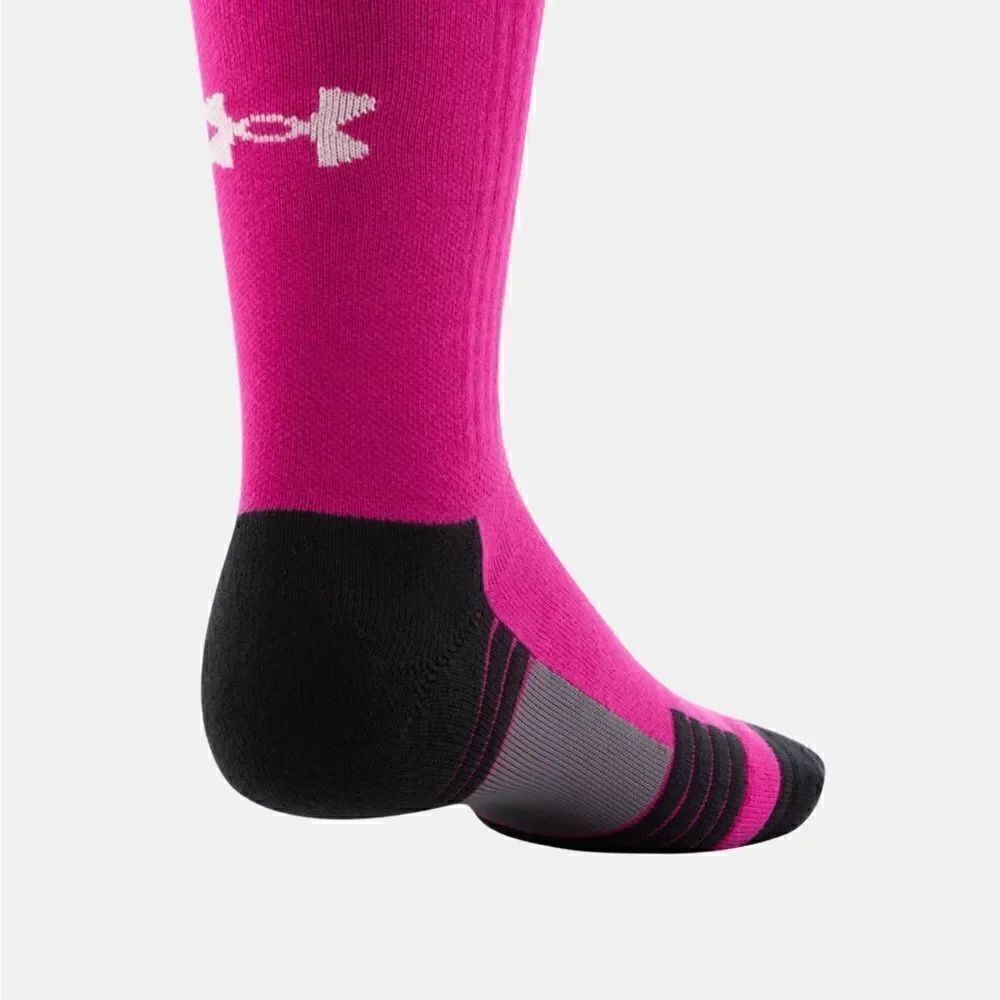 UNISEX UA TEAM CUSHIONED CREW SOCKS - Picture 2 of 7